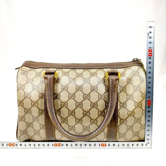 Vintage Gucci Hand Bag Sherry Line Brown PVC made in Italy 🇮🇹❤️🌹❤️🌹 - Picture 2 of 9